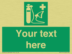 Custom Oxygen resuscitator